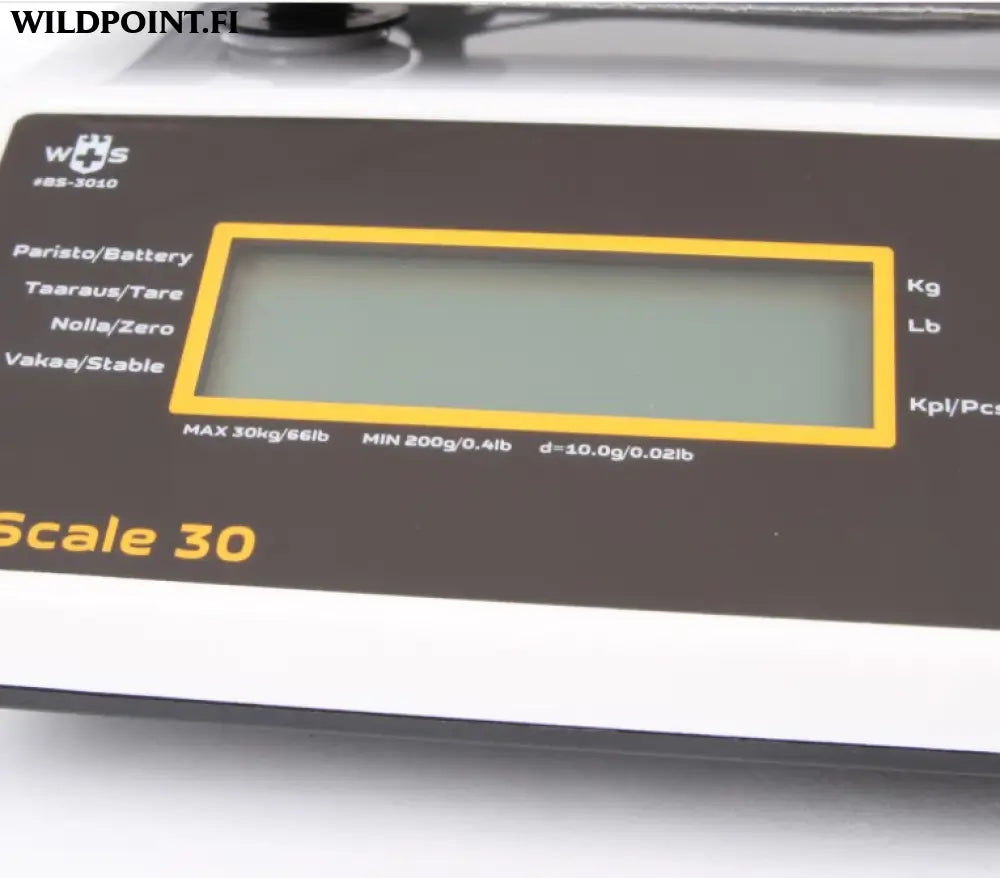 W + s tasovaaka 30kg/10g