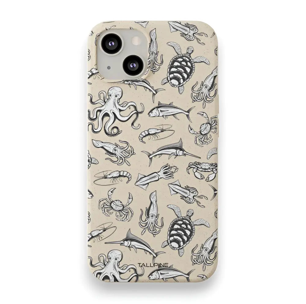 Whispers of the deep - eco case - iphone 16 - wildpoint outdoors retkeilyvarusteet verkkokaupasta 35 €