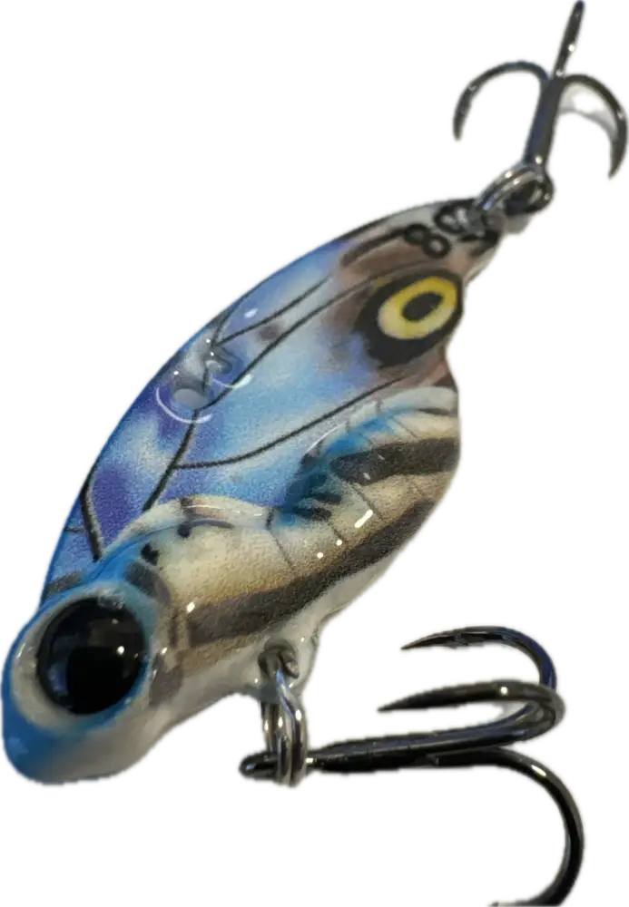 Wildpoint butterfly blade 4cm 8g - sinisiipi - ahvenvaappu - outdoors retkeilyvarusteet verkkokaupasta 1 €