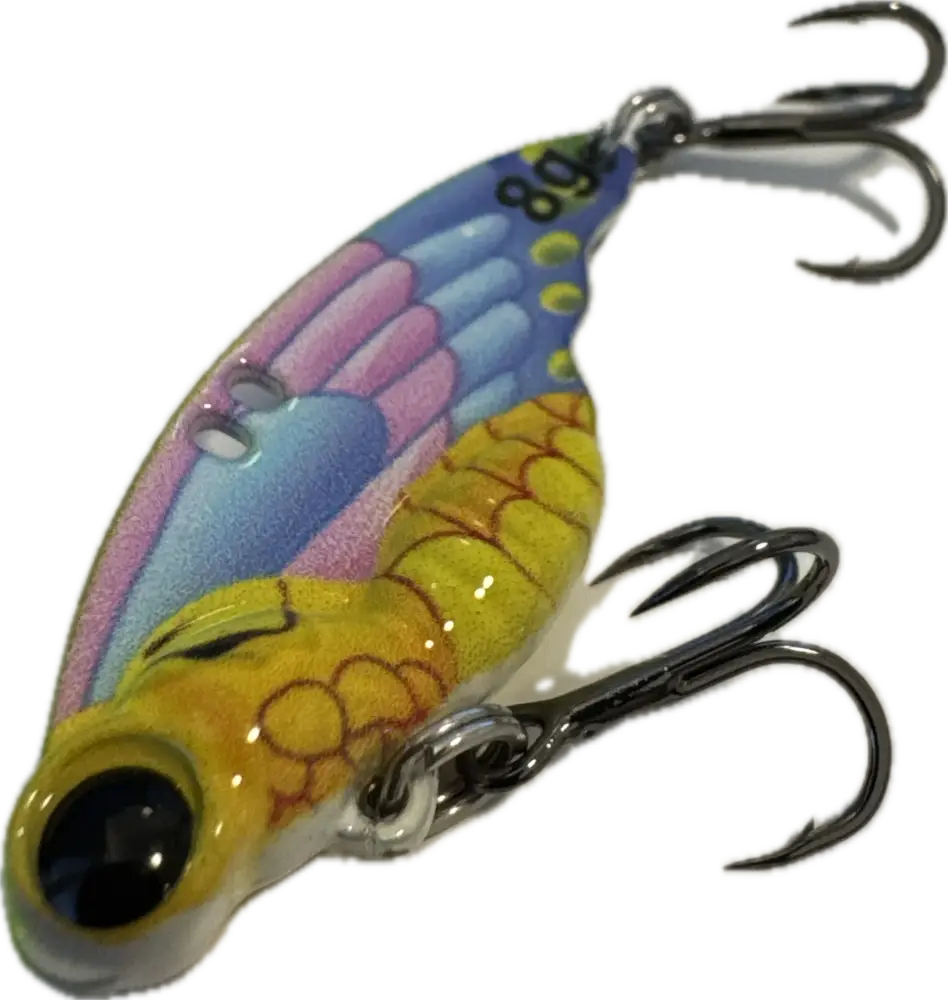 Wildpoint butterfly blade 4cm 8g - verkkoperhonen - ahvenvaappu - outdoors retkeilyvarusteet verkkokaupasta 1 €