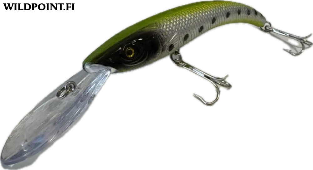 Wildpoint deep diver 12cm 14g - lime dive