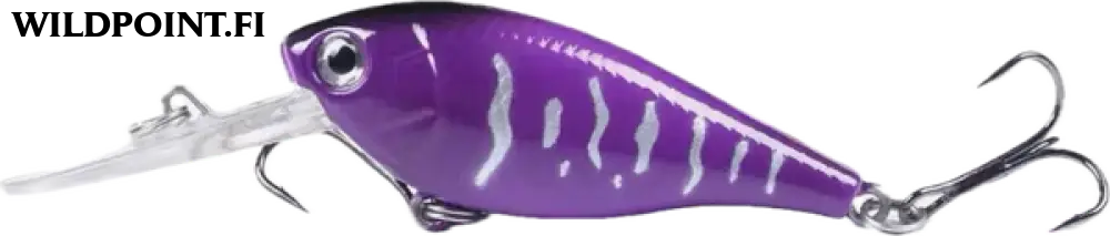 Wildpoint tammukka 5,5cm 7g - lila