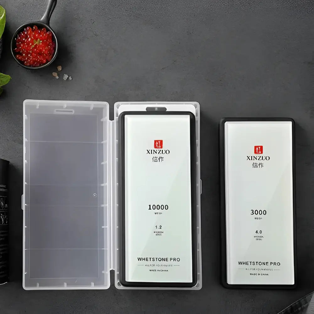 Xinzuo glass base vesihiomakivi 3000 / 10000 grit - retkeilyvarusteet verkkokaupasta 75 €