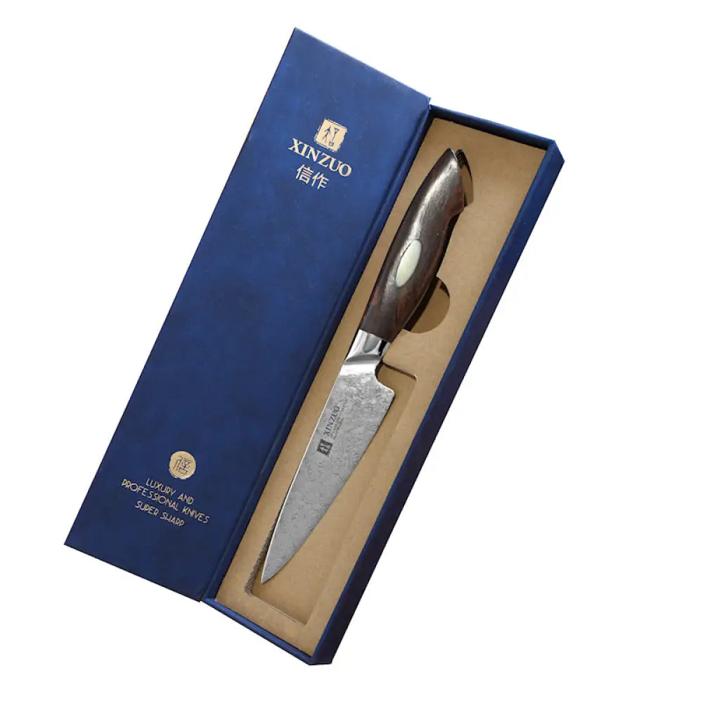 Xinzuo jiang damascus vihannesveitsi 13 cm - wildpoint retkeilyvarusteet verkkokaupasta 97 €