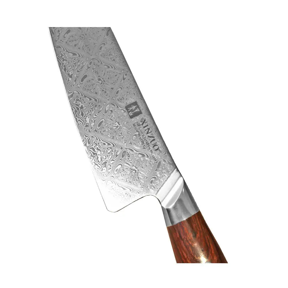 Xinzuo jiang damaskus kokkiveitsi 21 cm - keittiövarusteet ja tarvikkeet - wildpoint retkeilyvarusteet verkkokaupasta