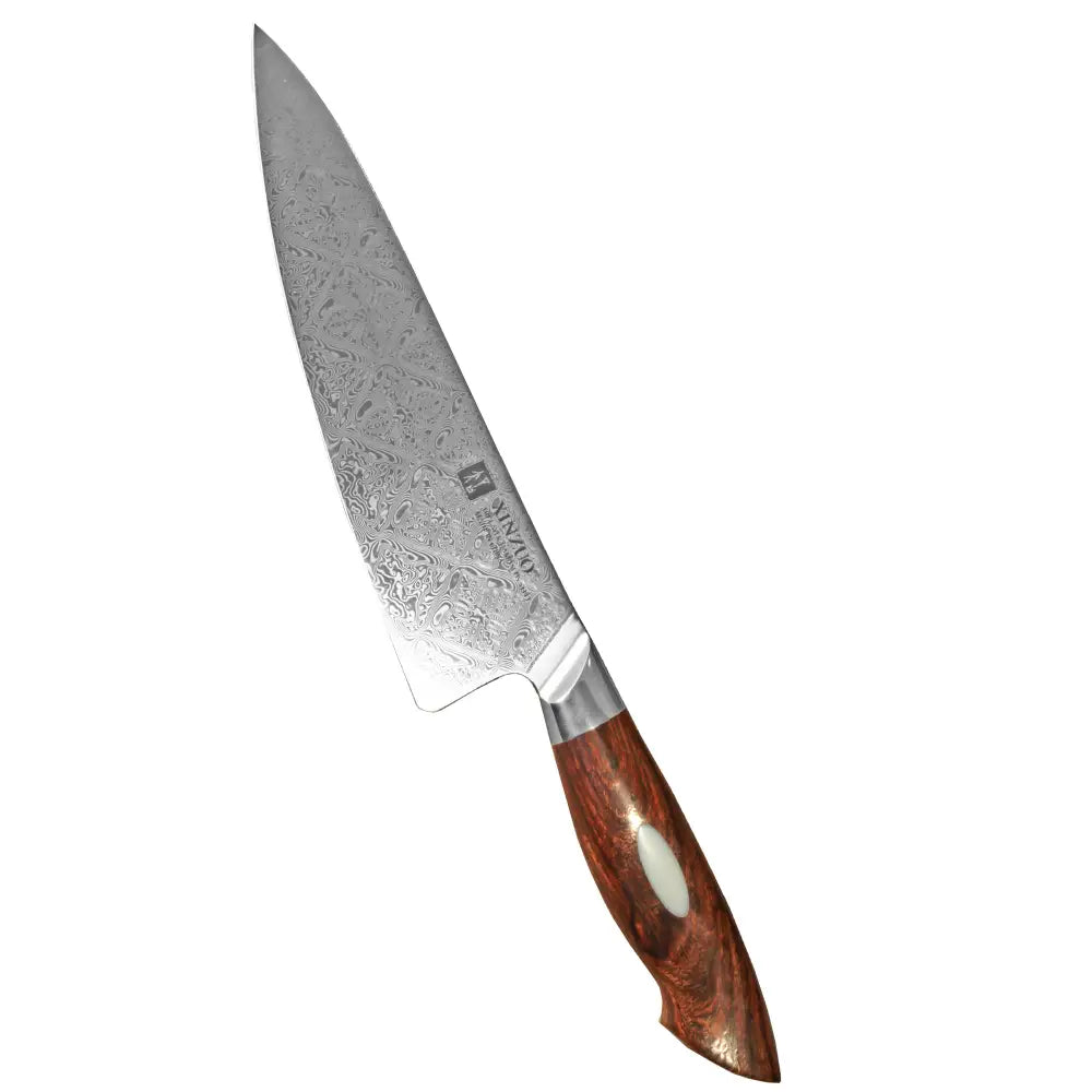 Xinzuo jiang damaskus kokkiveitsi 21 cm - keittiövarusteet ja tarvikkeet - wildpoint retkeilyvarusteet verkkokaupasta