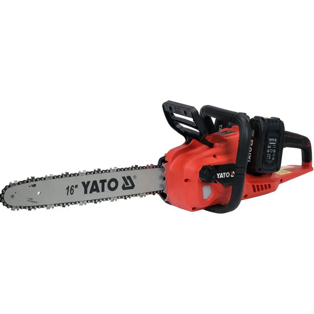 Yato akkumoottorisaha 16″ 2x18v 2 x 4ah akku + pikalaturi sarja - retkeilyvarusteet verkkokaupasta 249,95 €