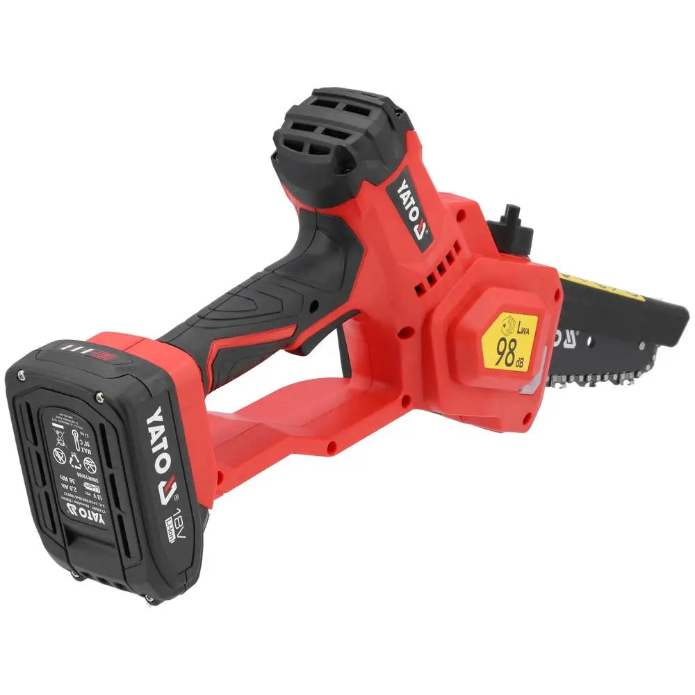 Yato akkuoksasaha 7″ 18v + 2 ah akku ja laturi sarja - retkeilyvarusteet verkkokaupasta 149,95 €