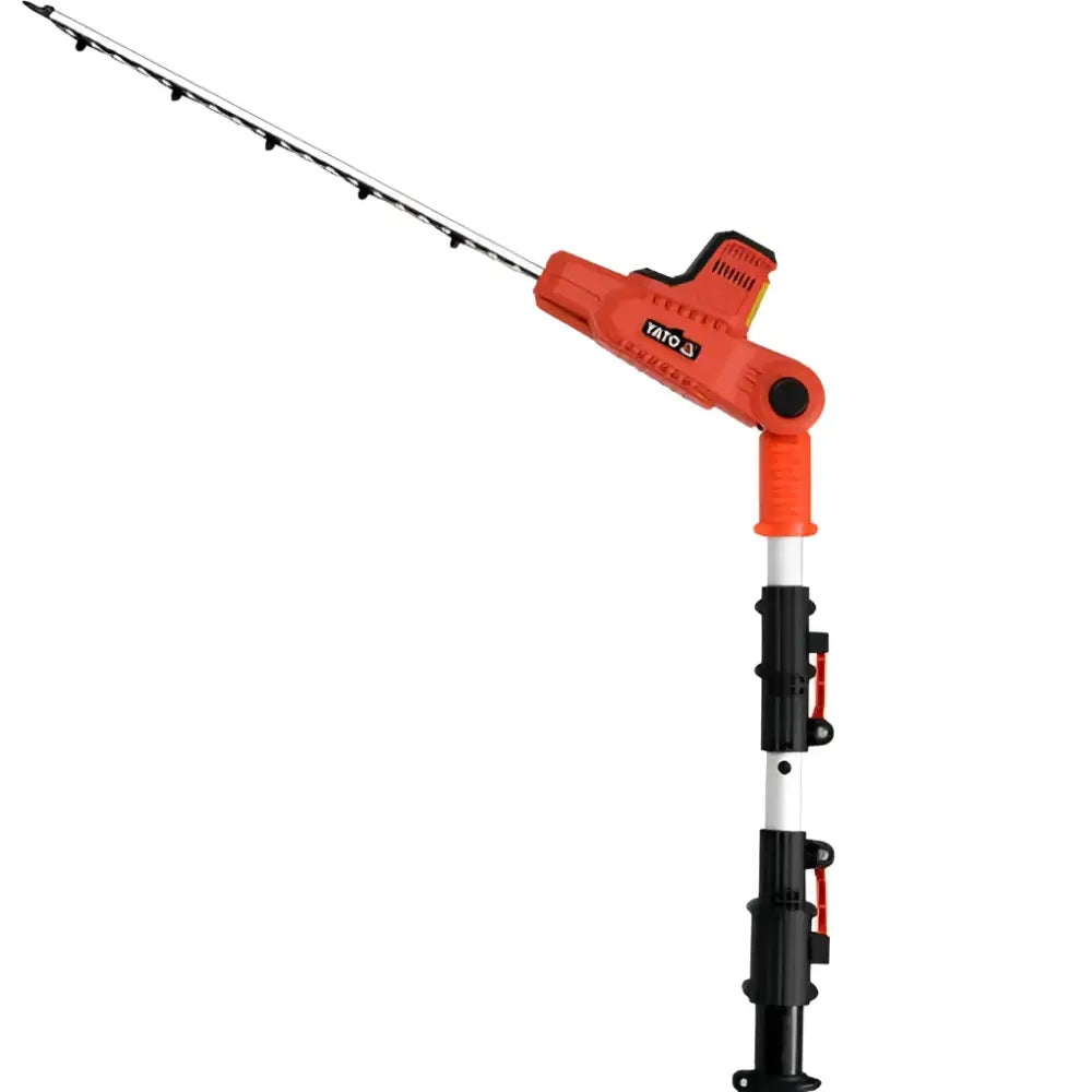 Yato akkupensasleikkuri 18v pitkällä varrella + 2.0ah akku - retkeilyvarusteet verkkokaupasta 129,95 €