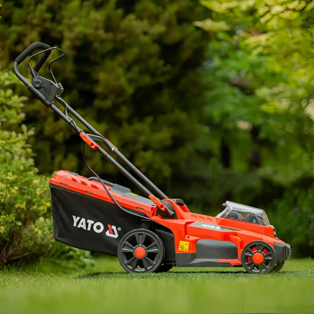 Yato akkuruohonleikkuri 2 x 18v 43 cm runko - retkeilyvarusteet verkkokaupasta 249,95 €